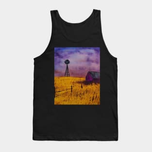 Golden Summer Dreams oil painting by Tabitha Kremesec Tank Top